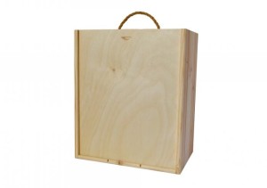 Skrzynka drewniana z uchwytem