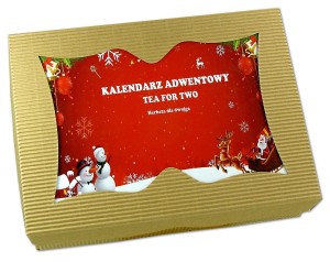 Kalendarz Adwentowy Zestaw herbat 24x2