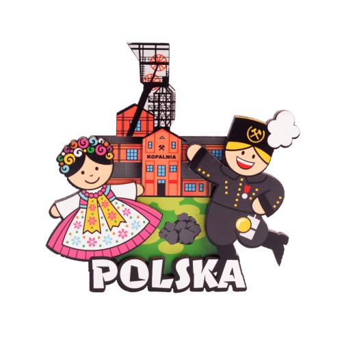 magnes_drewniany_2d_para_górnośląska Zdjęcie poglądowe